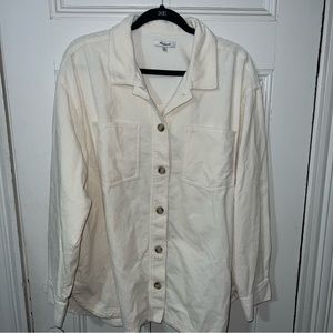 Madewell Plus Corduroy Kentwood Oversized Shirt-Jacket. Excellent condition